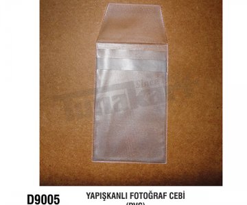 Fotoğraf Cebi Yapışkanlı (PVC)