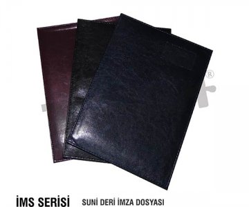 İmza Dosyası Suni Deri İMS Serisi